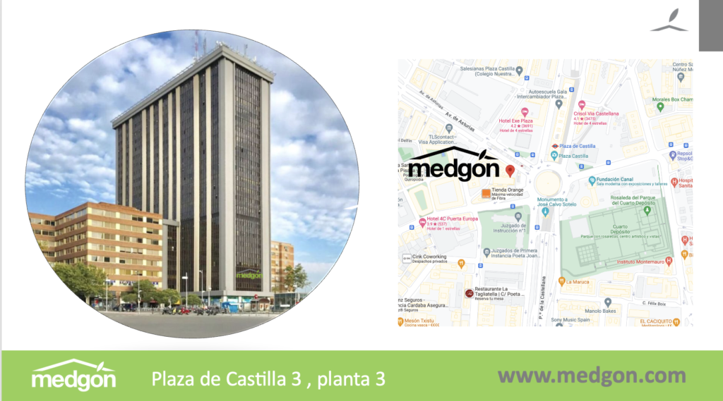 Medgón: Delegación en Madrid